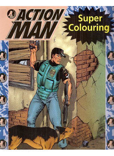 Action Man Colouring Book