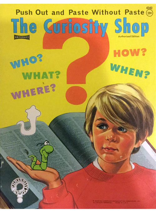 Curiosity Shop Punch-Out Book