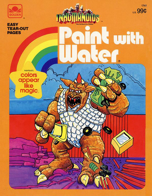Inhumanoids Paint with Water