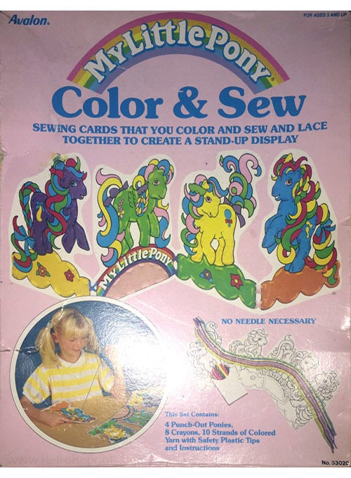 My Little Pony (G1) Color & Sew