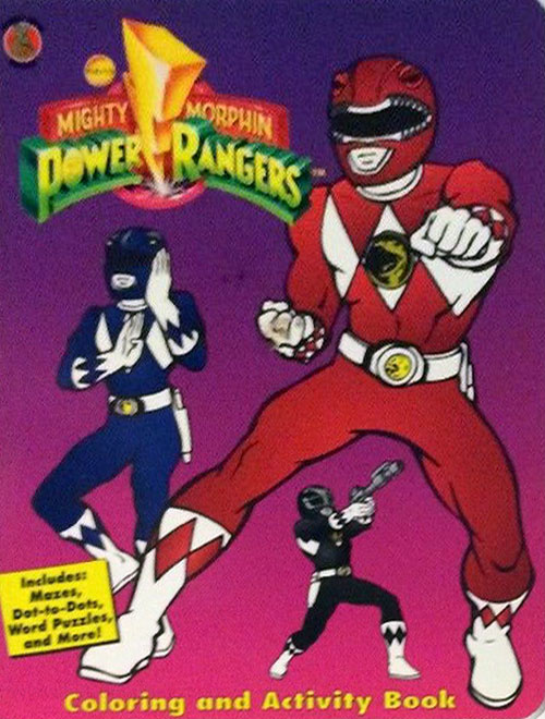 Mighty Morphin Power Rangers Coloring & Activity Book