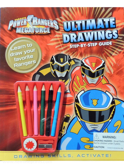 Power Rangers Megaforce Ultimate Drawings