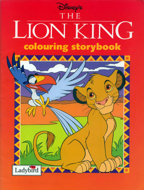 Lion King, The Colouring Book