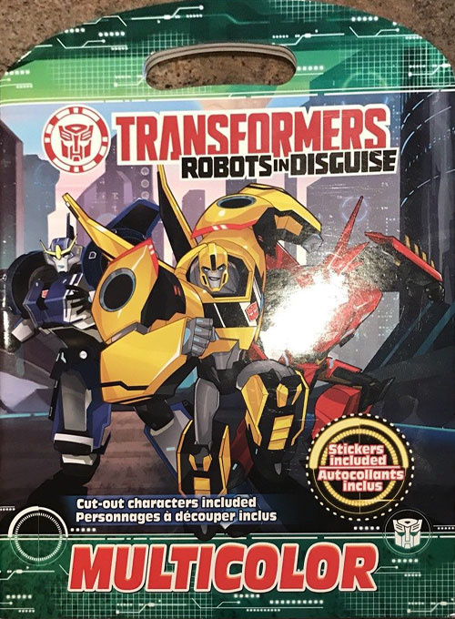 Transformers: Robots in Disguise Coloring Book