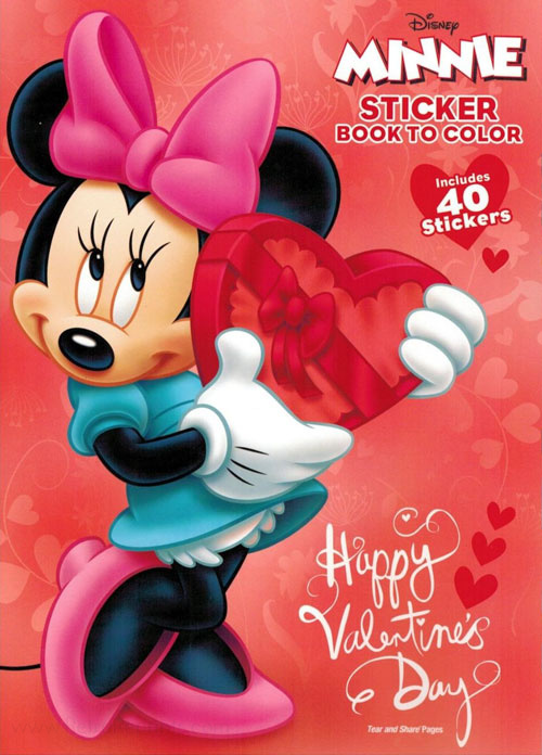 Minnie Mouse Happy Valentines Day