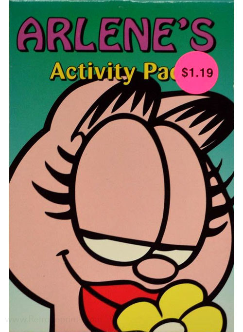 Garfield Arlene's Activity Pad