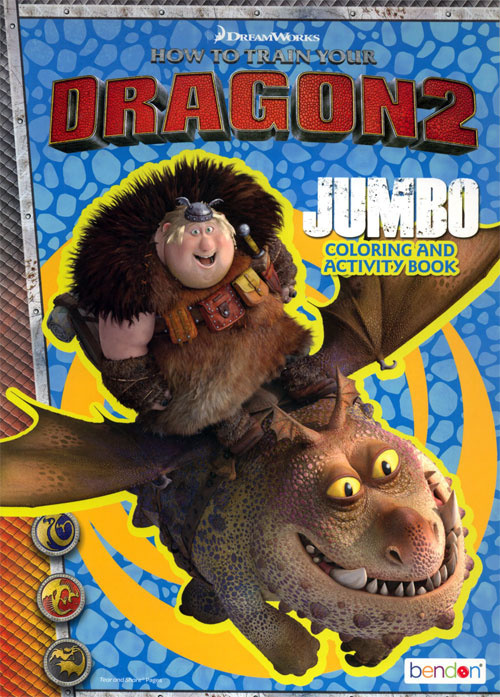 How to Train Your Dragon 2 Coloring Book