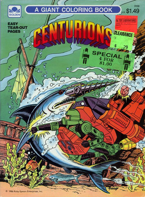 Centurions Coloring Book