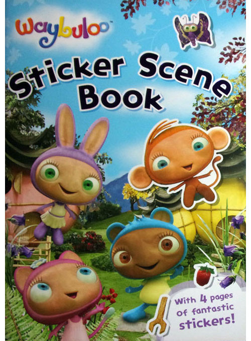 Waybuloo Sticker Scene Book