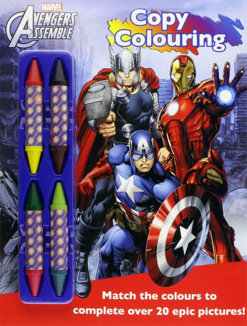 Avengers Copy Colouring Book