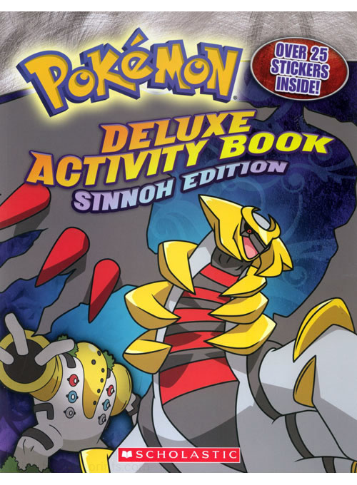 Pokemon Sinnoh Activity Book