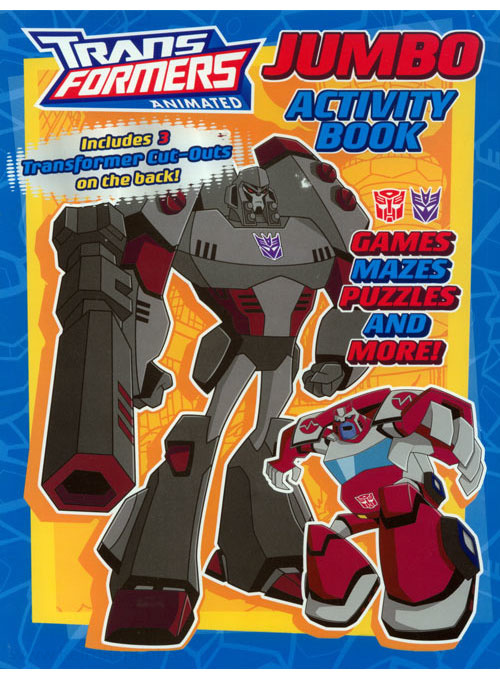 Transformers Animated Activity Book