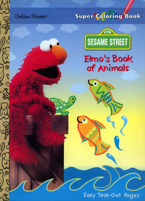 Sesame Street Elmo's Book of Animals