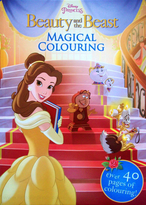 Beauty & the Beast Magical Colouring