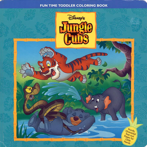 Jungle Cubs, Disney's Coloring Book
