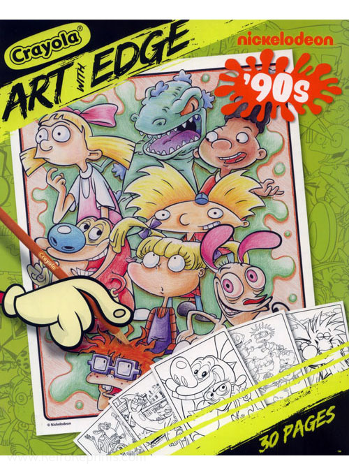 Nickelodeon '90's Art with Edge