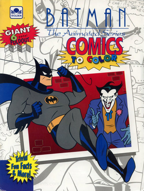 Batman: The Animated Series Comics to Color