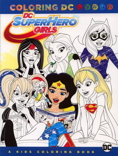 DC SuperHero Girls Coloring Book