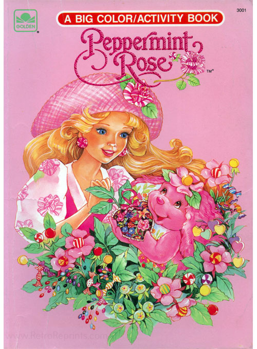 Peppermint Rose Coloring and Activity Book