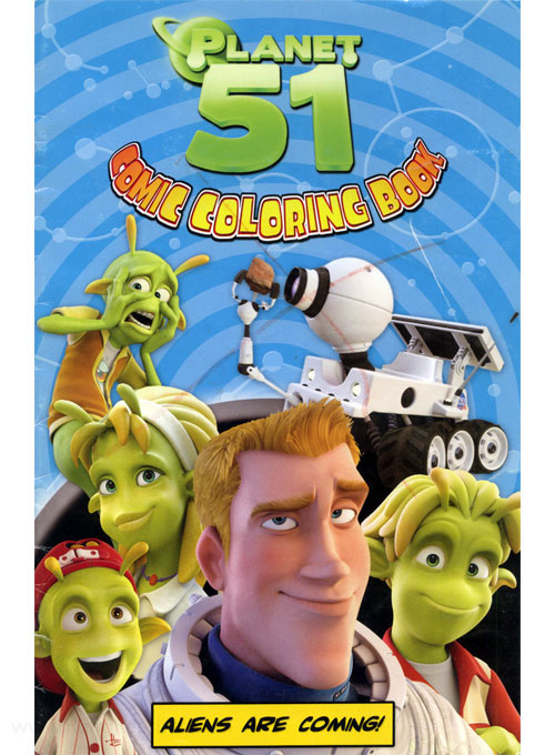 Planet 51 Coloring Book