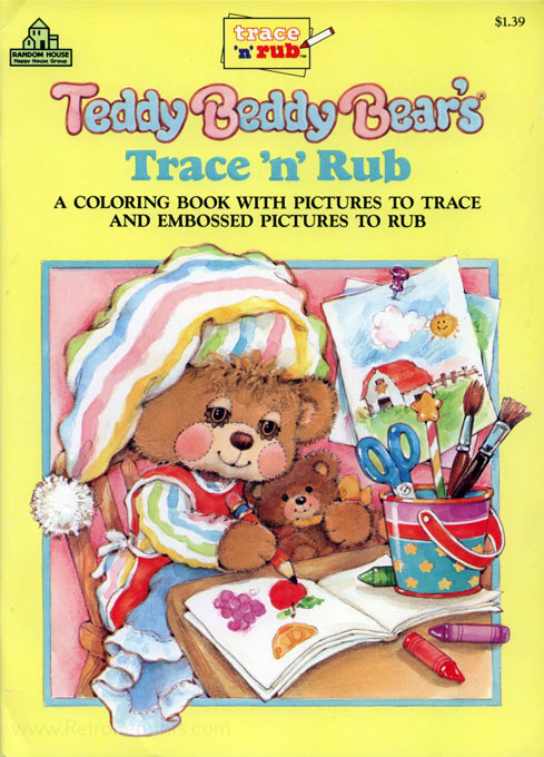 Teddy Beddy Bears Trace 'n' Rub