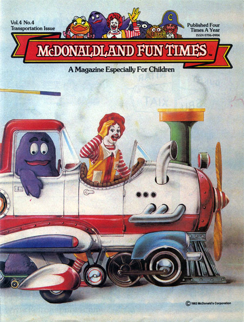 Ronald McDonald Fun Times Vol. 4 No. 4