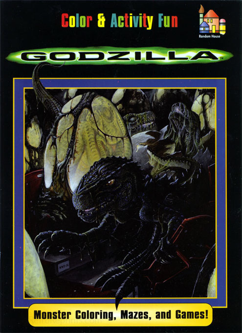 Godzilla (1998) Monster Coloring, Mazes, and Games!