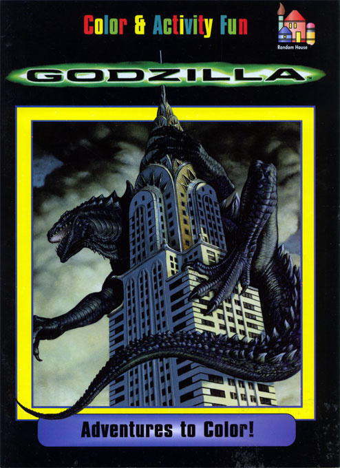 Godzilla (1998) Adventures to Color!