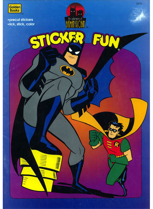 Batman: The Animated Series Sticker Fun