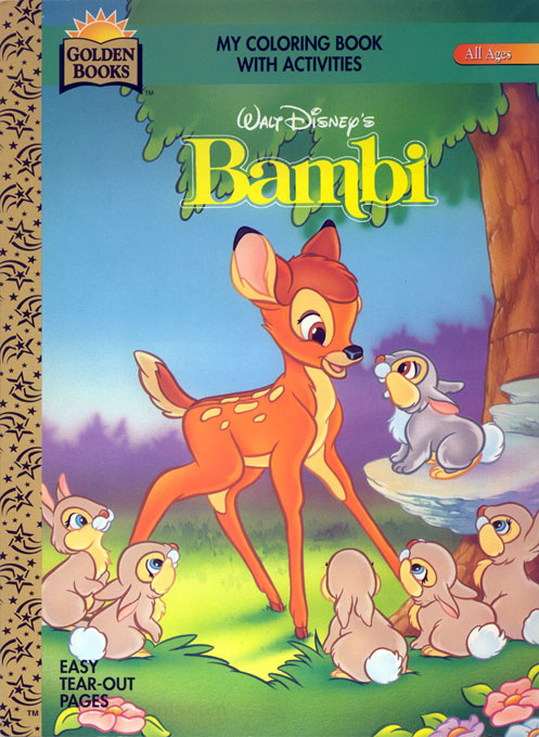 Bambi, Disney's Coloring and Activity Book
