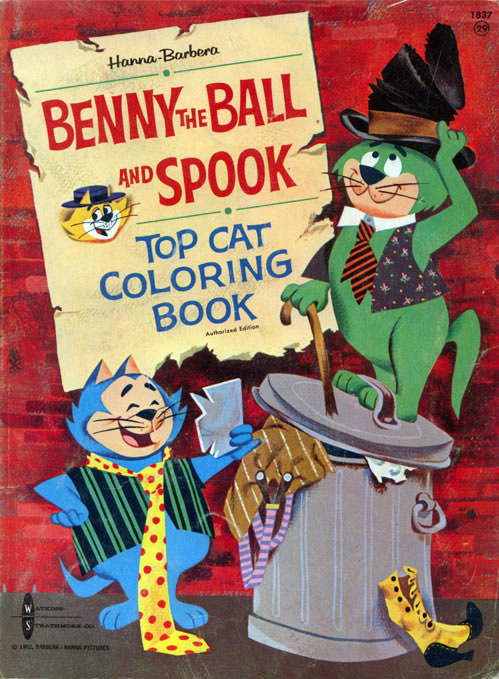 Top Cat Benny the Ball and Spook