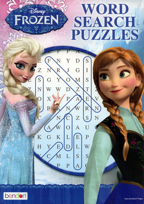 Frozen, Disney Word Search Puzzles
