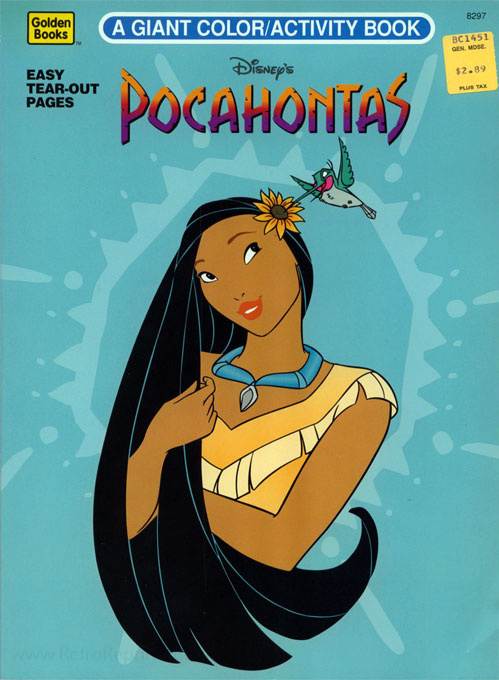 Pocahontas, Disney's Coloring and Activity Book