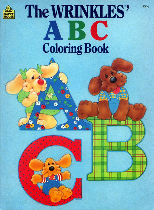 Wrinkles, The ABC Coloring Book