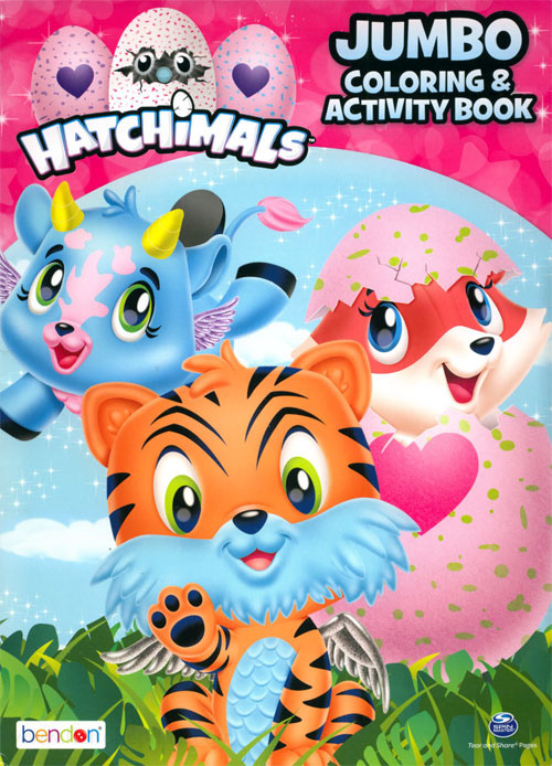 Hatchimals Coloring and Activity Book