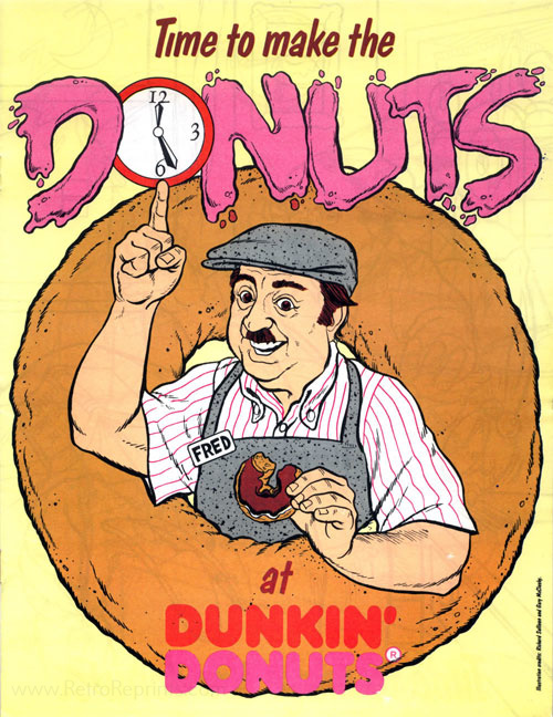 Commercial Characters Dunkin Donuts