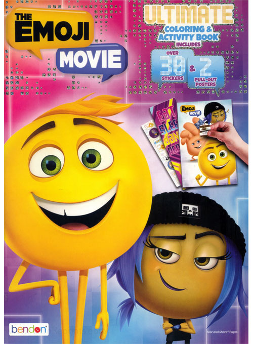 Emoji Movie, The Coloring & Activity Book
