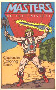 He-Man and the Masters of the Universe Character Coloring Book