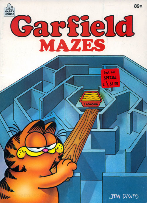 Garfield Mazes
