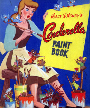 Cinderella (Paint Book; 1950) Whitman