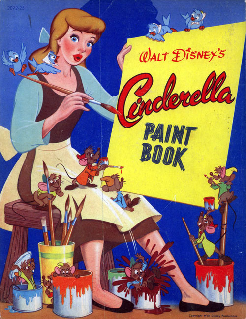 Disney Paint Book (1949) Whitman : Retro Reprints