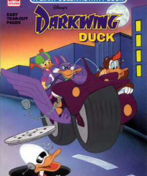 Darkwing Duck (Coloring and Activity Book; 1991) Golden Books