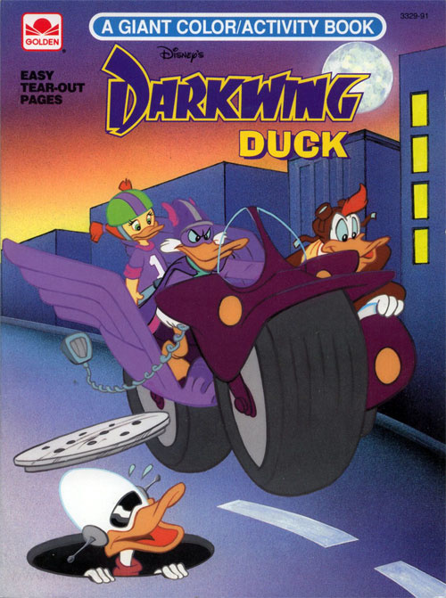 Golden　Activity　Reprints　(Coloring　and　Book;　Retro　1991)　Books　Darkwing　Duck