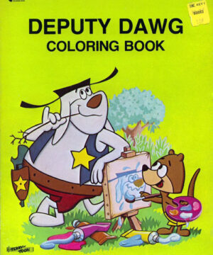 Deputy Dawg (Coloring Book; 1977) Aero Education