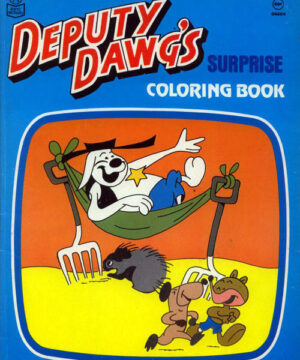 Deputy Dawg (Coloring Book; 1980) Rand McNally