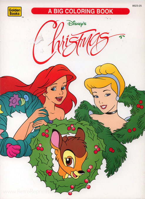 Disney Christmas (Coloring Book; 1995) Golden Books