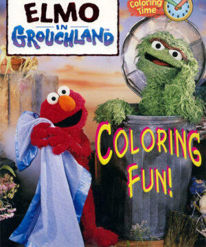 Adventures of Elmo in Grouchland (Coloring Fun; 1999) Random House