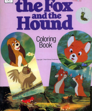 Fox and the Hound (Coloring Book; 1981) Whitman