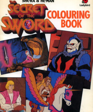 He-man & She-Ra: Secret of the Sword Colouring Book (1985) Ladybird