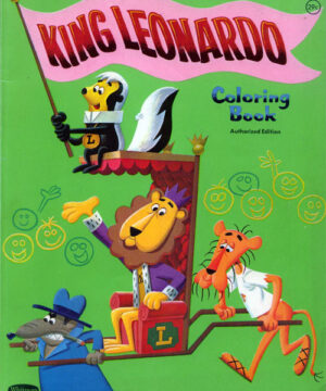 King Leonardo (Coloring Book; 1961) Whitman